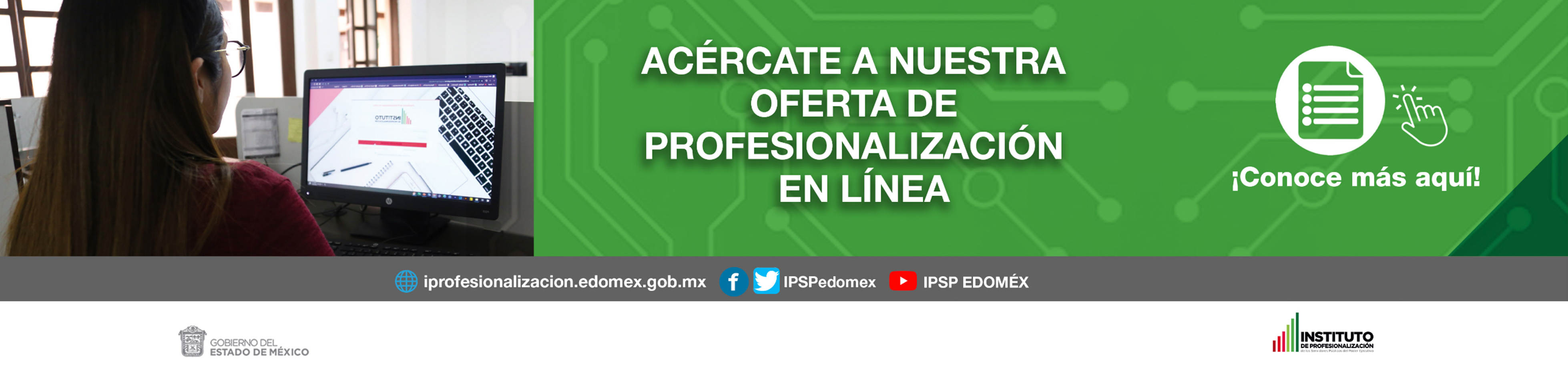 Liga para ir a la página de Profesionalización en línea del GEM